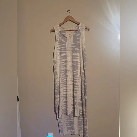 💛LA Made jersey dress, short in front long in back. small - Picture 2 of 11